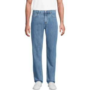Lands’ End Men’s Rigid Classic Fit Jean(Medium Stonewash)