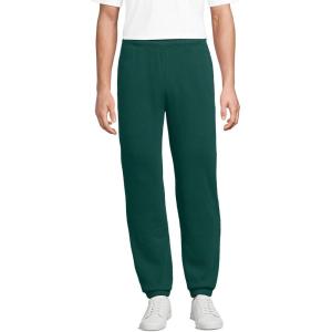Lands’ End Men’s Serious Sweats Drawstring Sweatpants(Dark Evergreen)