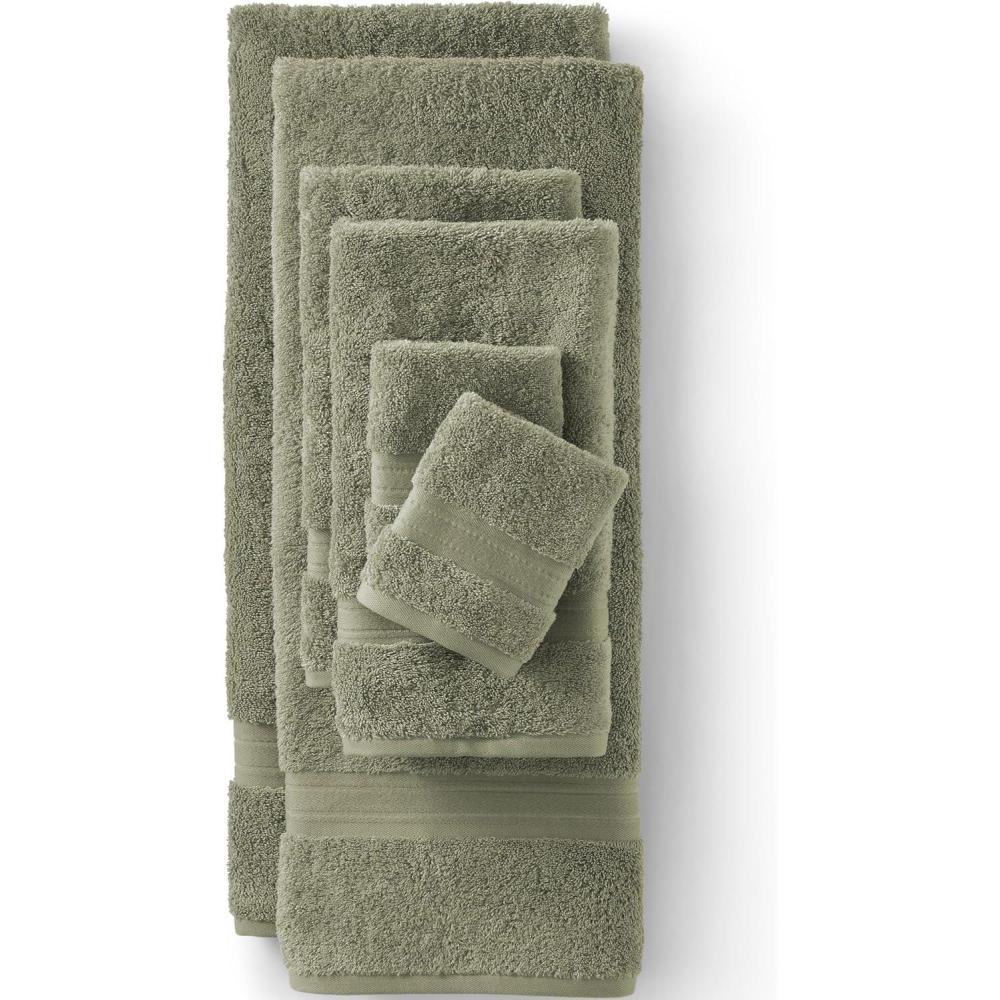 imageLands End Supima Towel Bourbon 6 Piece Towel SetPrairie Sage