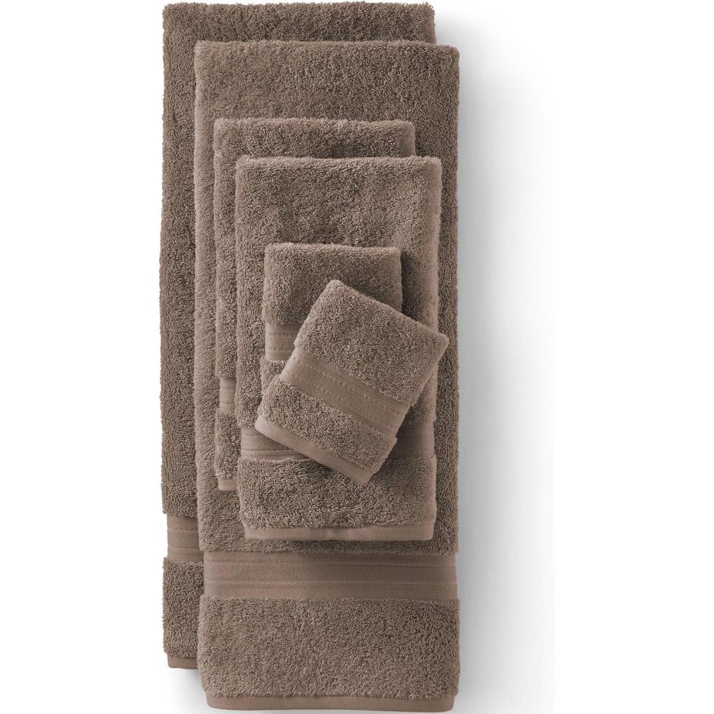 imageLands End Supima Towel Bourbon 6 Piece Towel SetToast