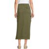 Lands’ End Women’s Cool Fade Cargo Maxi Skirt(Dark Cilantro Green)