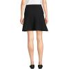 Lands’ End Women’s Fine Gauge Cotton Sweater Above The Knee Circle Skirt(Black)