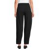 Lands’ End Women’s Sport Knit High Rise Barrel Ankle Pants(Black)