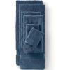 Lands’ End Supima Towel Bourbon 6 Piece Towel Set(Bering Sea Blue)