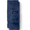 Lands’ End Supima Towel Bourbon 6 Piece Towel Set(Deep Sea Navy)