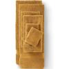 Lands’ End Supima Towel Bourbon 6 Piece Towel Set(Dijon Gold)