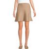 Lands’ End Women’s Fine Gauge Cotton Sweater Above The Knee Circle Skirt(Vicuna Heather)