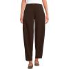 Lands’ End Women’s Sport Knit High Rise Barrel Ankle Pants(Rich Coffee)
