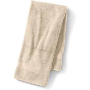 Lands’ End Supima Towel Bourbon 6 Piece Towel Set(Dark Sand)