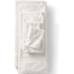 Lands’ End Supima Towel Bourbon 6 Piece Towel Set(Ivory)