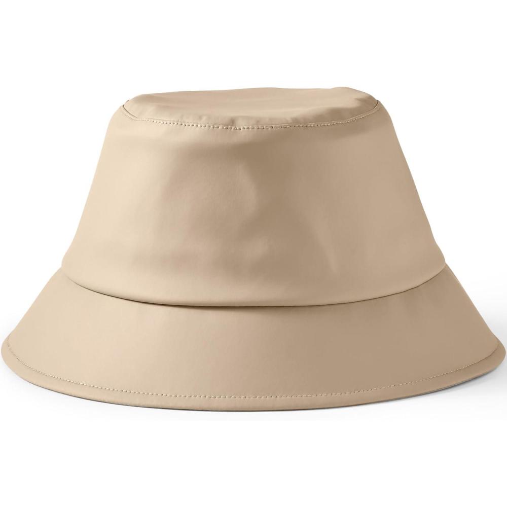 imageLands End Womens Squall Slicker Bucket HatDesert Tan