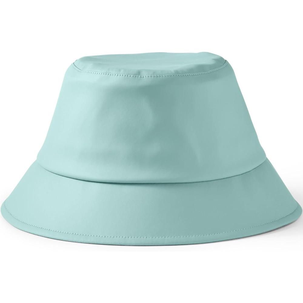 imageLands End Womens Squall Slicker Bucket HatMisty Aqua