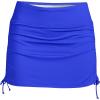 Lands’ End Women’s Plus Size Adjustable Swim Skirt(Electric Blue)
