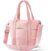 Lands’ End Wanderweight Ultralight Packable Tote Bag(Light Mauve)