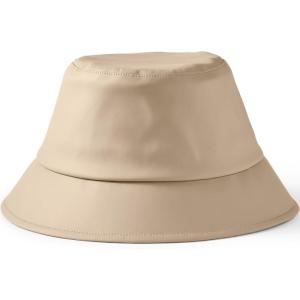 Lands’ End Women’s Squall Slicker Bucket Hat(Desert Tan)