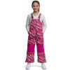 Lands’ End Boys Squall Waterproof Iron Knee Bib Snow Pants(Dark Pink)