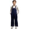 Lands’ End Boys Squall Waterproof Iron Knee Bib Snow Pants(Navy)